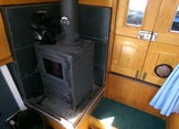 Corner stove