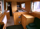 Saloon and galley